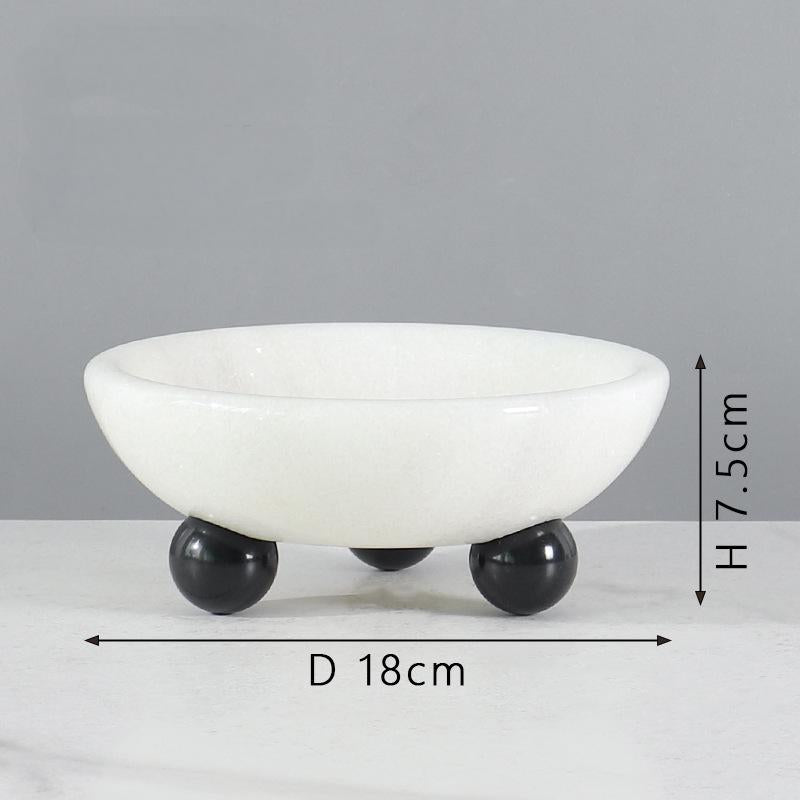 Marble Fruit Tray-Panda