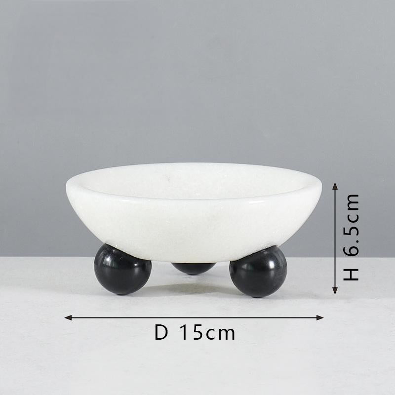 Marble Fruit Tray-Panda