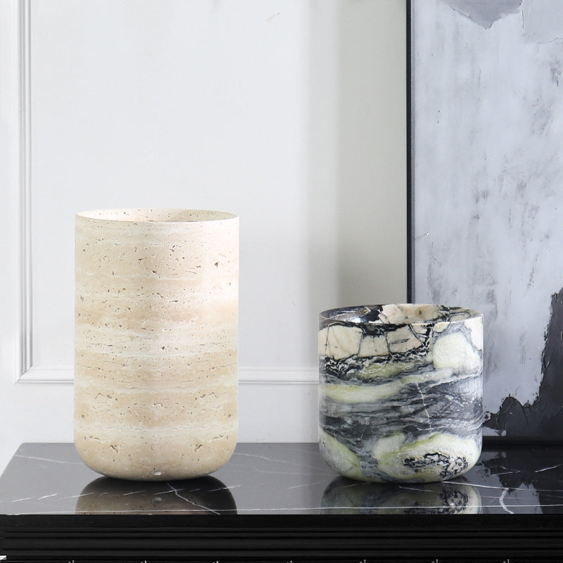 Marble Vase/Stone Vase-Alms Bowl