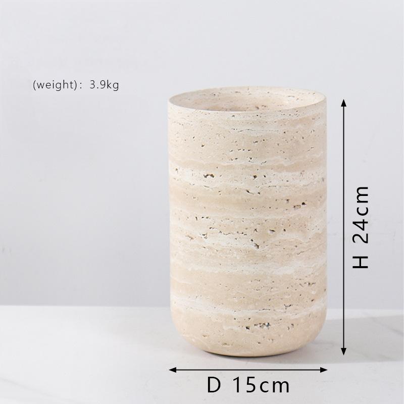 Marble Vase/Stone Vase-Alms Bowl