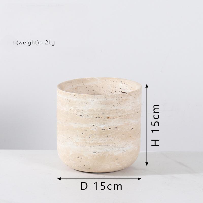 Marble Vase/Stone Vase-Alms Bowl