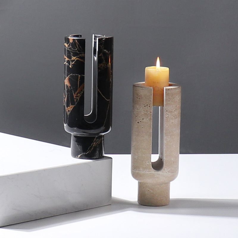 Marble Aromatherapy Candle Holders-Sacred Flame