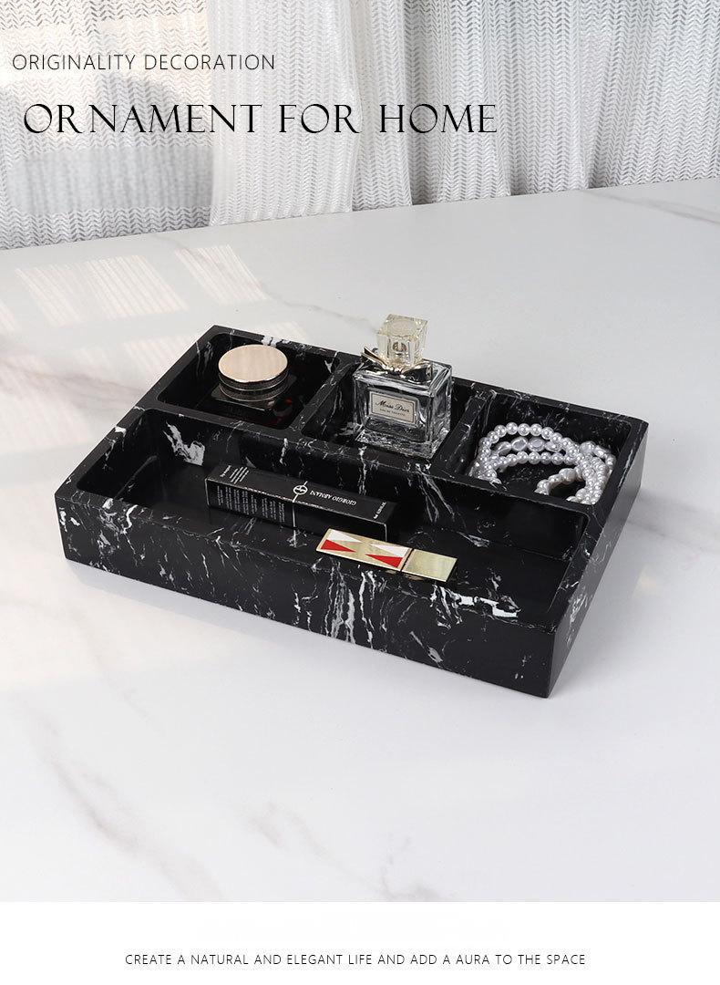 Marble Jewel Case/Cosmetic Case/Makeup case