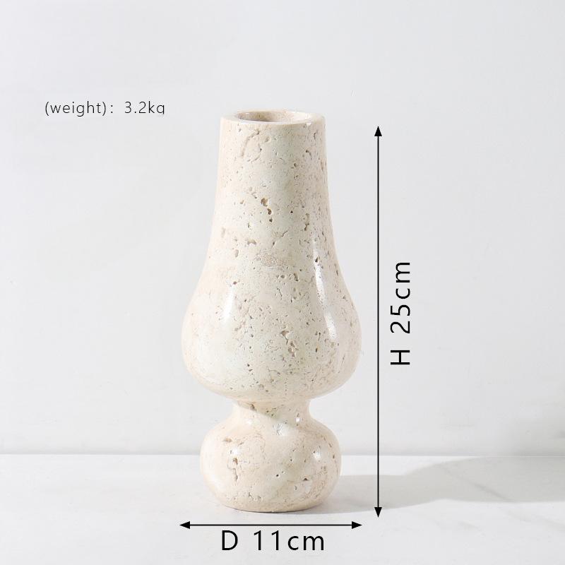 Marble Vase/Stone Vase-Swordman Dream