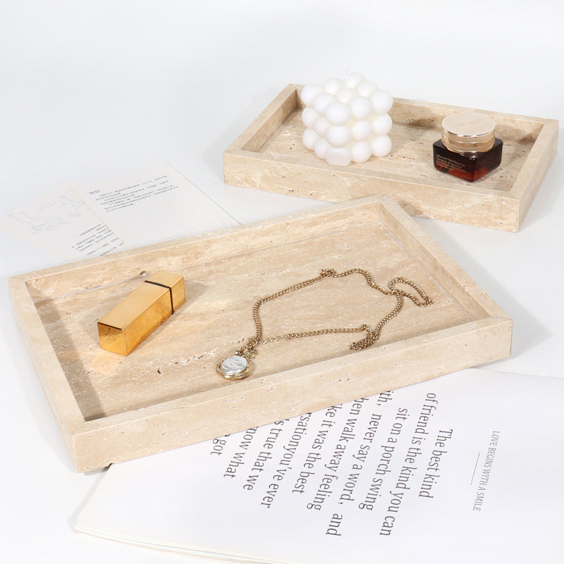 Marble(Travertine) Tray-Box