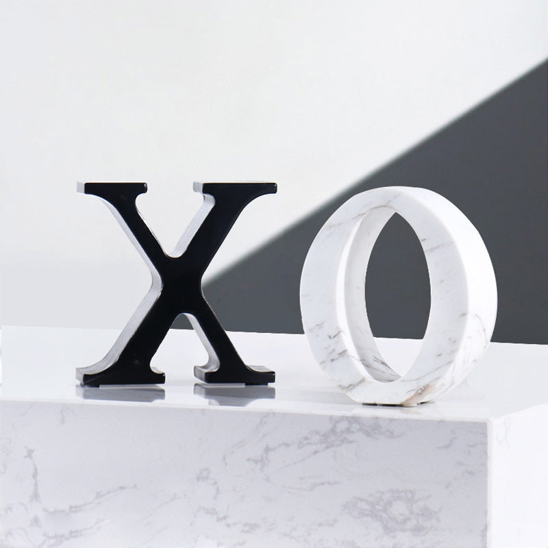 Marble homedecor/Marble table decoration/Marble articles-Alphabet