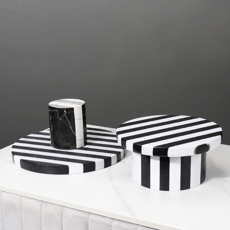 Marble Tray-Zebra(Joint Design)