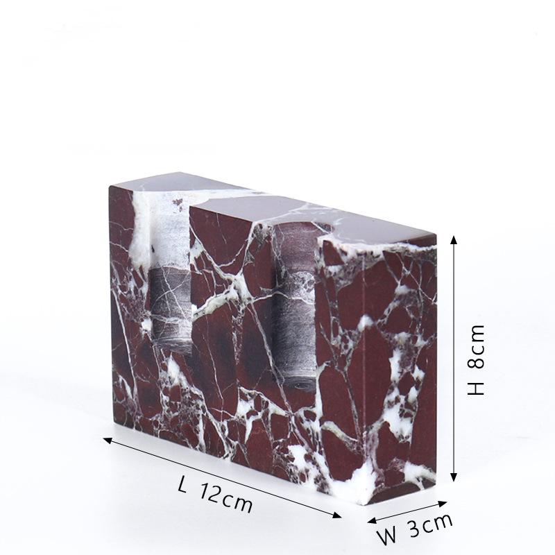 Marble Aromatherapy Candle Holder-Vampire Castle