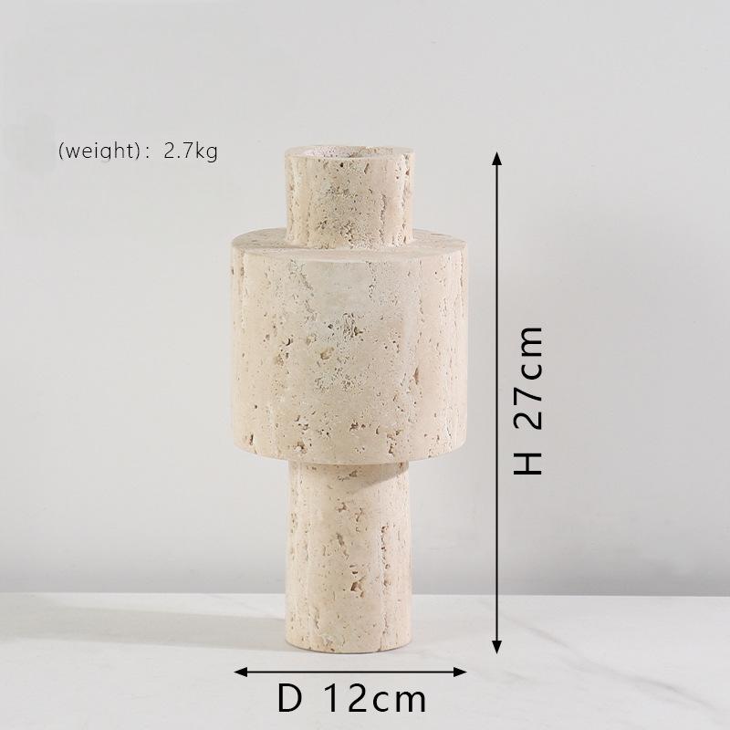 Marble Vase/Stone Vase-Torch