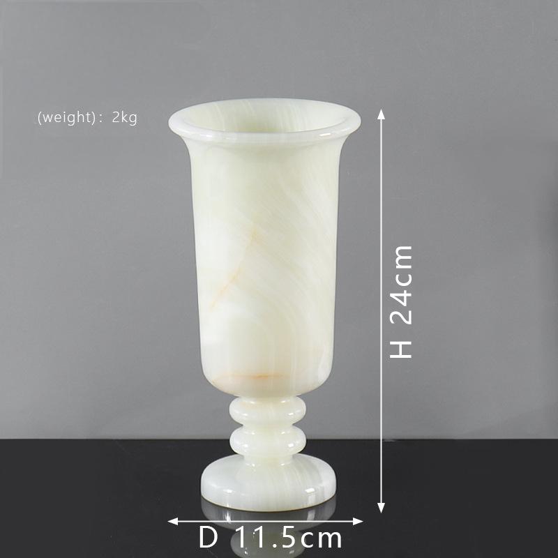 Marble Vase/Stone Vase-Saxophone