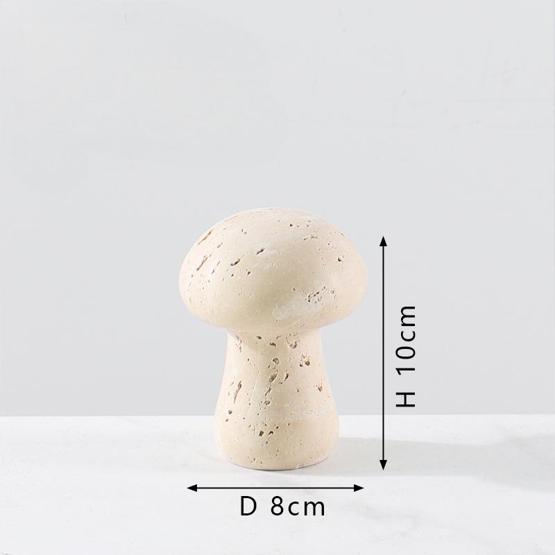 Marble homedecor/Marble table decoration/Marble articles-Travertine Mashroom