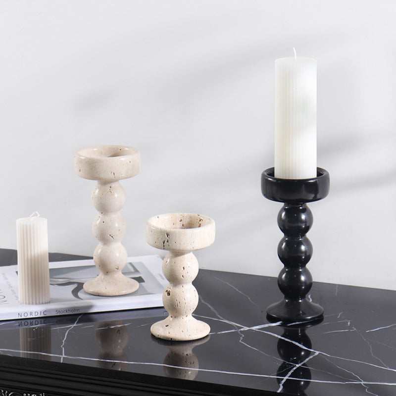 Marble Aromatherapy Candle Holders