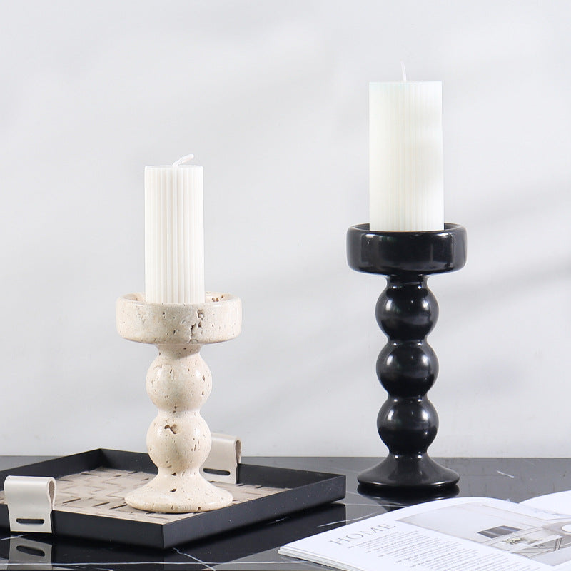 Marble Aromatherapy Candle Holders