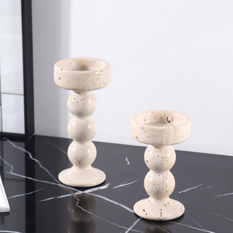 Marble Aromatherapy Candle Holders