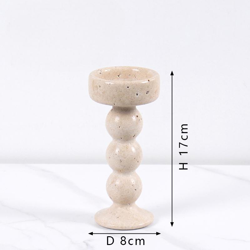 Marble Aromatherapy Candle Holders