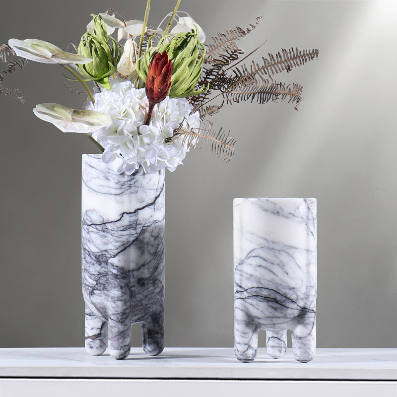 Marble Vase/Stone Vase-Tripod